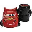 Cars Lightning McQueen and Tires Salt and Pepper Shakers